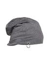 Creature Cotton Slouchy Beanie with Ring for Men and Boys (Light Grey)
