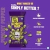 Tata Simply Better Punchy Pepper Edamame Beans 28g (Pack of 5) | Spicy Black Pepper Flavour | High Protein & Fiber | Ready-to-Eat Healthy Snack (28g x 5)