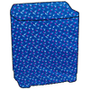 KVAR Printed design with water dust Protection washing machine cover for Kelvinator 7.5 Kg Top Loading Semi-Automatic  with One Press Water filling & Draining, KWS-A750EP (Unique code/270522131SME40)