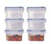 DATTA ENTERPRISE Airtight Container Set For Fridge - Airtight Food Storage,Bpa Free Plastic Cereal Container For Kitchen Fit & Lock Container (12)