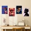 The k-Fandom Store The Weeknd Posters Pack of 6 A4 Size (21x30 cm) 300 GSM Cardstock with Matte Lamination | Aesthetic Wall Decor for XO | Music Room Posters | Fan Art Prints | Gift for The Weeknd's Fans (Weekend)
