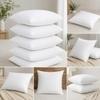 EMBROCO Cushion Set | Premium Soft Microfiber Cushion Filler Pack of 5 | Sofa Cushion, Cushion for Living Room, Cushions. Cushion