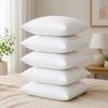 EMBROCO Cushion Set | Premium Soft Microfiber Cushion Filler Pack of 5 | Sofa Cushion, Cushion for Living Room, Cushions. Cushion