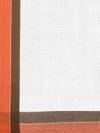 Athom Trendz Waffle Border White Cotton Bath Towel 75 x 150 cm (Pack of 5) ATZ-BT-C-C5