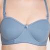 Liigne Women Half Cup Padded Bra (Pack Of 2) - Made of Pure Cotton Full Coverage Non Wired Pushup Soft Cup for T-Shirt Saree Dress Sports Garment for Daily Use Everyday