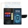 A D Enterprises Glitter Flip Cover for Lava O1 4G | Magnetic Case | Shock Absorbent | Flip Cover Lava O1 4G