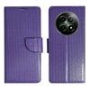 A D Enterprises Net Purple Flip Cover for REALME 12 5G | Magnetic Case | Shock Absorbent | Flip Cover REALME 12 5G