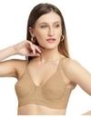 DAISY DEE Women's Cotton Non Padded Seamed Full Coverage Bra - (Skin, 40C)