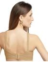 DAISY DEE Women's Cotton Non Padded Seamed Full Coverage Bra - (Skin, 40C)