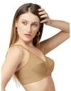 DAISY DEE Women's Cotton Non Padded Seamed Full Coverage Bra - (Skin, 40C)