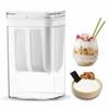 SARTH TREASURE 1100ml Greek Yogurt & Curd Maker with Fine Mesh Strainer & Lid | Whey Separator | Homemade Yogurt, Curd & Cheese Filter