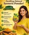 DesiKing Turmeric Powder (Haldi) | Natural & Chemical Free | No Added Preservatives | Pure Spice  50g