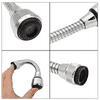 COSWARE Turbo Flex 360 Faucet Sprayer Head Water Tap Extender Multiple use in Bathroom/Kitchen Tap Extension Water Saving Sprinkler and Aerator,Adjustable Head Nozzle