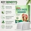 HESPA Overnight Deep Cleansing Foot Patches with Ginger Oil for Relaxation 10 Pieces