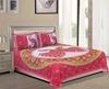 UniqChoice PinkColor 100% Cotton Double Jaipuri Traditional Double Bedsheet With 2 Pillow Cover(2_Pink_89)