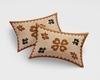 UniqChoice 210 TC Brown Color 100% Perimum Cotton King Size Bedsheet With 2 Pillow Cover 228 x 274 cm(SCBadmeri1602_brown)