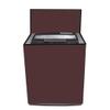 MAHAL CREATION Top Load Fully-Automatic Washing Machine Cover Suitable for Lg 8 KG (T80SJBK1Z) Coffee Colour.