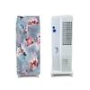 MAHAL CREATION Cooler Cover Compatible For Bajaj TC2008 26L Personal Tower Air Cooler Waterproof, Dustproof, Size (HxWxD) 101.6X44.45X44.45 Cm, Grey Flower.