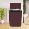 MAHAL CREATION Top Load Fully-Automatic Washing Machine Cover Suitable for Lg 8 KG (T80SJBK1Z) Coffee Colour.