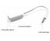 Tech Gear White 3.5mm Audio Jack Stereo Headphone Splitter