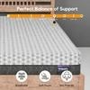RESTOFIT Premium 3-Layer Orthopedic Mattress | 75x72x6 Inches King Size Mattress 6" Thickness | NextGen Cool-Tech Memory Foam Mattress | Viscose Cotton Zipper Cover 11 Years Warranty Vacuum Packaging