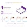RESTOFIT Premium 3-Layer Orthopedic Mattress | 75x72x6 Inches King Size Mattress 6" Thickness | NextGen Cool-Tech Memory Foam Mattress | Viscose Cotton Zipper Cover 11 Years Warranty Vacuum Packaging