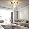 Crysta World Multicolour K9 Crystal Chandelier (9 Watt)
