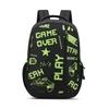 Skybags NEW NEON 23-02 SCHOOL BP (H) BLACK