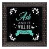 Indianara Set Of 3 Spritual Quotes Framed Wall Hanging Laminated Paintings Matt Art Prints 9.5 Inch X 9.5 Inch Each Without Glass (1168Bk) (9.5 Inch X 9.5 Inch, Golden Brown)