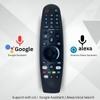 Upix Smart TV Remote No. AKB75855501 (with Voice), Compatible/Replacement for LG Smart TV LCD/LED Magic Remote Control AN-MR20GA, MR19BA, MR18BA, MR650A,with Pointer Function/Hotkeys (Exactly Same Remote will Only Work)