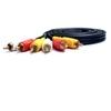 Upix 3RCA Male to 3RCA Male Audio Video Cable 2.7 Meters (8.86 Feet) Compatible for TV, LCD, LED, Set Top Box, DTH, DVD, VCR