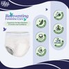 BLISSNATURAL Super Absorbent Disposable Period Panties for Women S-M | Waist Size 24"-40" (Pack of 5) Pull-Up Pant with Extra Comfort