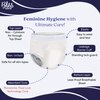 BLISSNATURAL Super Absorbent Disposable Period Panties for Women S-M | Waist Size 24"-40" (Pack of 5) Pull-Up Pant with Extra Comfort