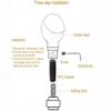 Huuso Car 5 Speed Manual Transmission Gear Shift Knob Momo Silicone-Silver With 4 Adapters And Allen Screws Compatible With Volkswagen Jetta (Type-Ii) 2010-2015