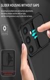 SHIELDTECH Back Cover Case for Samsung Galaxy S25 Plus 5G | Sliding Camera Shield | Black Stereoscopic Stand | 360 Degree Protection Mobile Cover for Samsung Galaxy S 25 Plus / S25Plus 5G | PC, Black