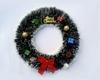 CraftVatika Large Christmas Wreath Decoration for Door Home Wall Decor Hanging for Christmas