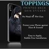 Toppings Printed Matte finish Vinyl Skin Sticker (This is not Back Case Covers) Scratch Less for Mobile Back and Camera lens for Huawei Mate 60 Pro Design A10 -MT