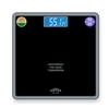 Hoffen (India) Digital Electronic LCD Fitness Weighing Scale (Black) 2 Years Warranty