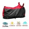 KEDIT New Yamaha Aerox 155 Water Resistant - UV Protection & Dust Proof Full Bike - Scooty Two Wheeler Body Cover for Yamaha Aerox 155 Red Patta KKB-536