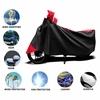 KEDIT New Yamaha Aerox 155 Water Resistant - UV Protection & Dust Proof Full Bike - Scooty Two Wheeler Body Cover for Yamaha Aerox 155 Red Patta KKB-536