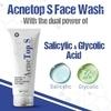 Healing Pharma - AcneTop Salicylic & Glycolic Acid Face Wash For Oily/Dry & Acne Prone Skin | Face Wash for Oil Control & Dirt Removal | Face Wash Fights Pollution, Blackheads & Pimples | Face Wash for Women and Men - 60ml