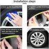 EMPIRE ELEMENTS ( Colorful / Multi Color) (20PCS ) Night Reflective Car Bike & Bicycle Rim Reflectors,  Safety Warning Stripe Decals Stickers Decoration Compatible with Maruti Wagon R Stingray