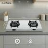 Everflame Pearl 2 Burner Gas Stove  Stainless Steel Stove  Manual Ignition
