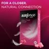 Manforce Ultra Feel Bubblegum Flavoured Condoms for Men | 30 pcs | Ultra Thin Condom | Lubricated Latex Condoms For Her Enhanced Pleasure |India's No.1