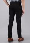 VILLAIN Men's Slim Fit Cotton Stretchable Trousers - Brown