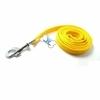 THE DDS STORE Nylone Pet Dog Collar Leash Set Dog Training Lead 10.FT Long Rope Cotton Nylon Webbing Recall Obedience Line Leash for Pet Best for Small to Medium Breed Dogs (10.Feet Leash & Collar 0.75 inch, Yellow).