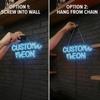 Custom Neon | We Are Open Neon Sign | 24x31 | Multicolor Neon Sign for Restaurant