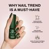 Colors Queen Nail Trend Glossy Nail Polish Long Lasting & Vibrant Nail Paint for Women (Exile, 13ml)