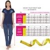 Bodycare Womens Modal Spandex Printed Tshirt & Pyjama Set BSLS14010