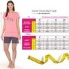 Bodycare Womens Modal Printed Night Suit Set of Tshirt & Shorts-BSSS17503